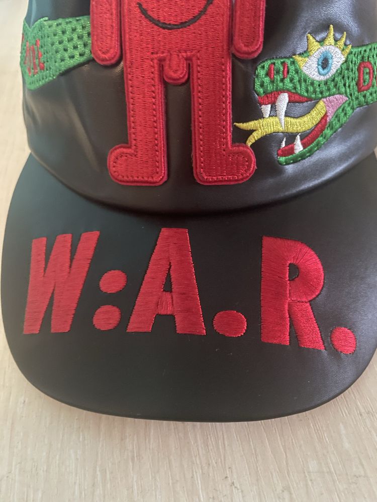 Walter Van Beirendonck snake cap