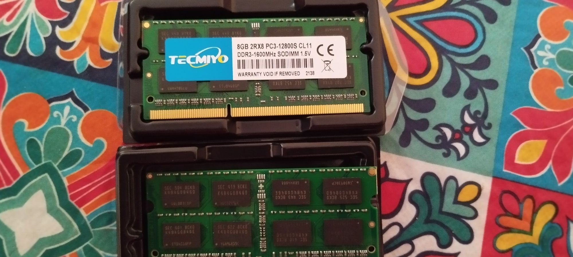 Memória laptop 8gb ddr3