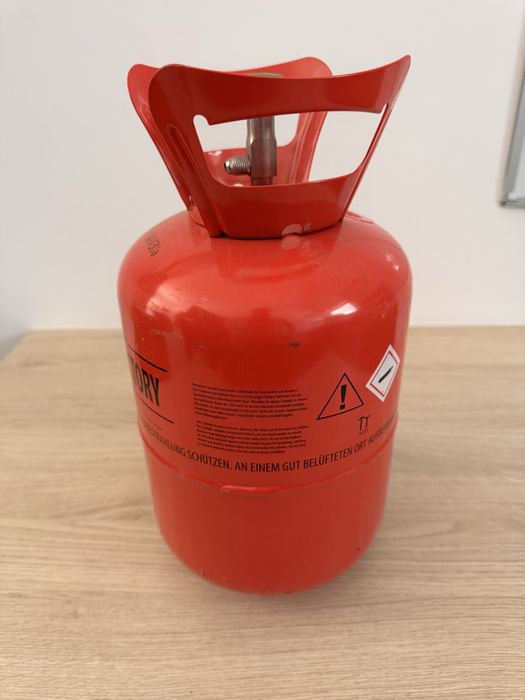 Butla pusta na gaz hel do balonów