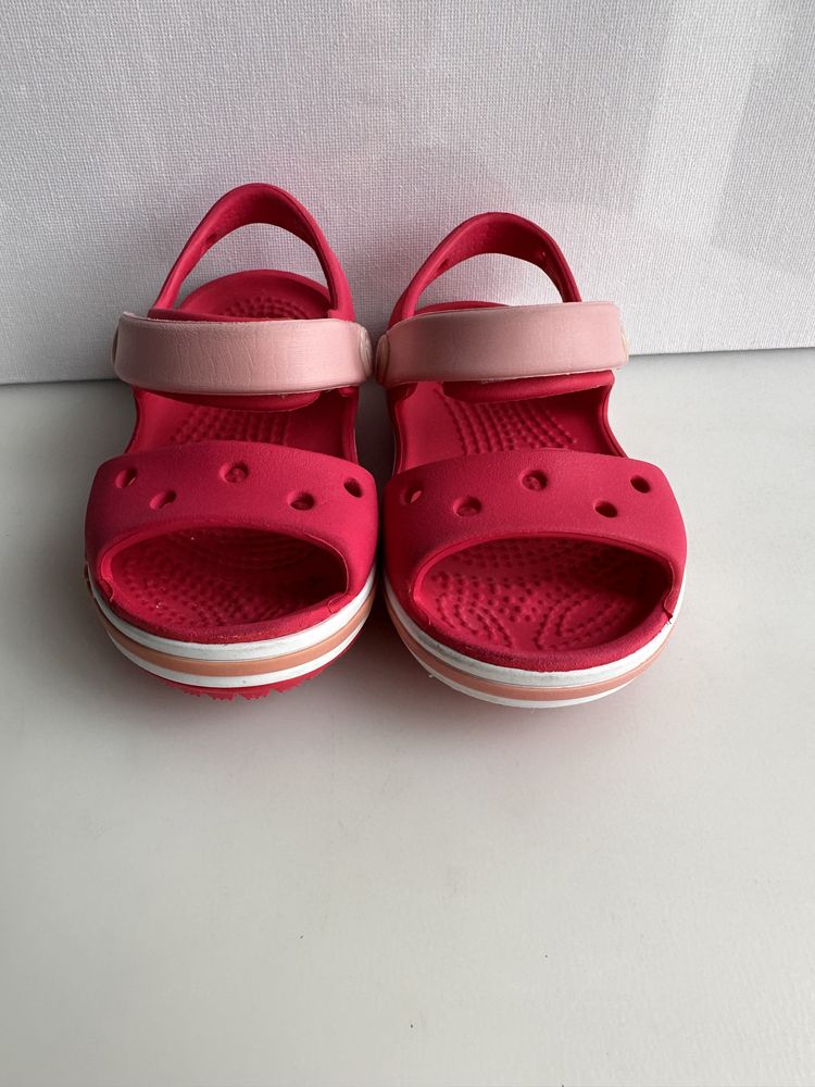 Crocs Кроксы босоножки на девочку (С5) 19,5-20р.