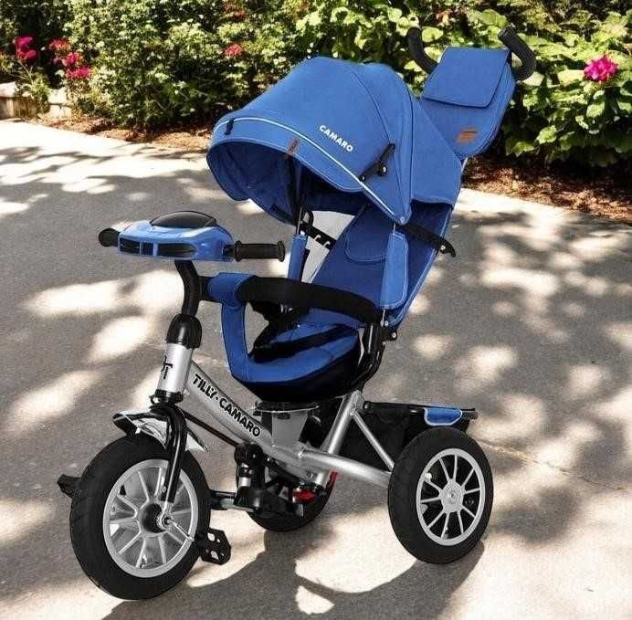 В наличии Трехколесный детский велосипед коляска дитячий