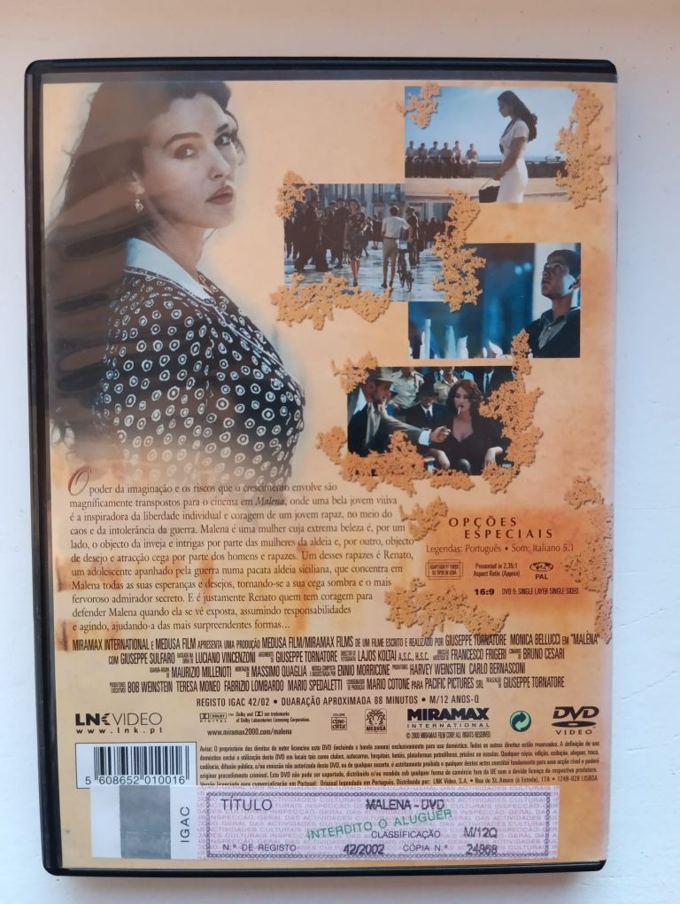 DVD Malena original
