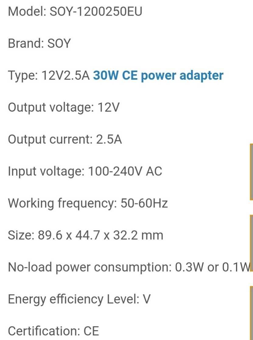 Transformador/switching adapter