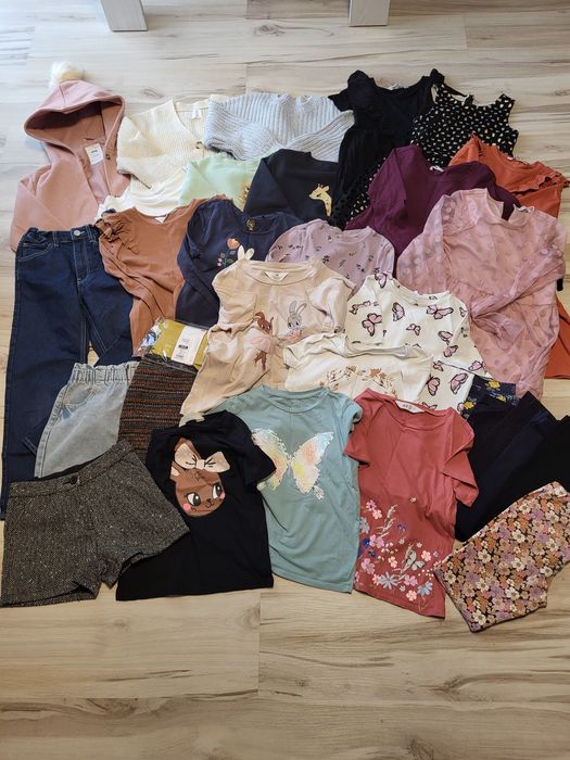 Mega Paka, H&M, Zara, Reserved, Smyk, Sinsay 122-134