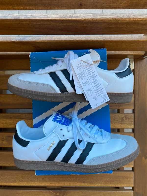 Adidas_SambaOG_white Moda_Buty_Mokasyny Mokasyny R.36
