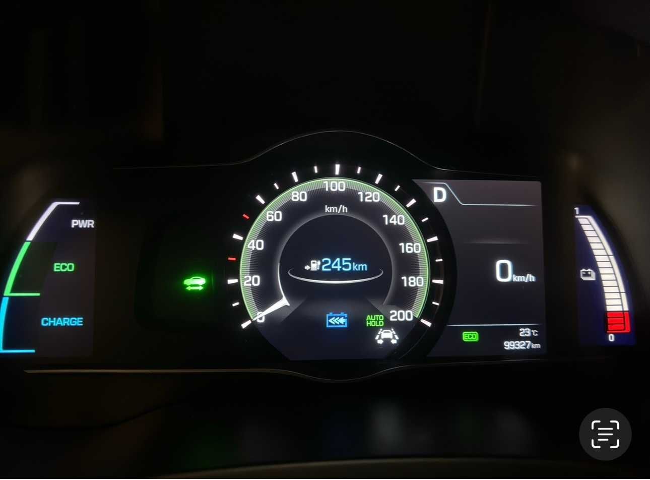 Hyundai lonia 28 kWh SOH 97,7% 2019