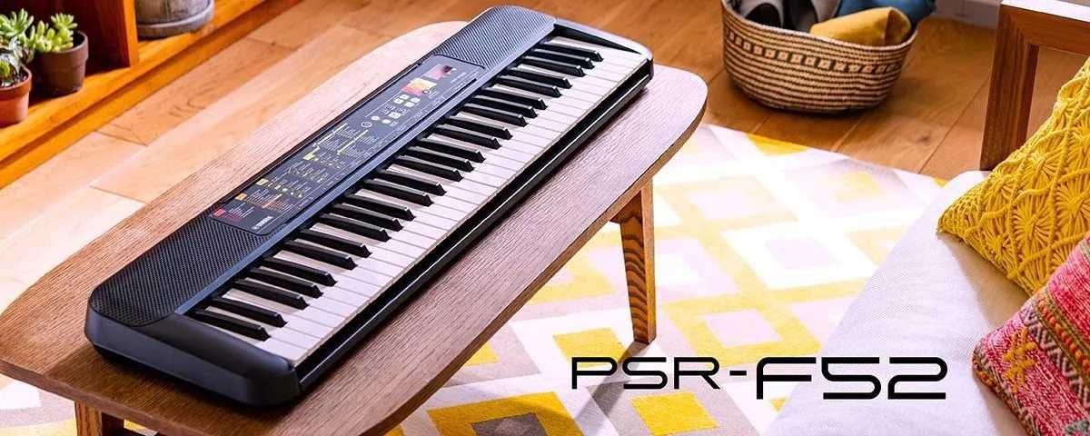 YAMAHA PSR-F52 keyboard na start - 61 klawiszy, 136 brzmień!