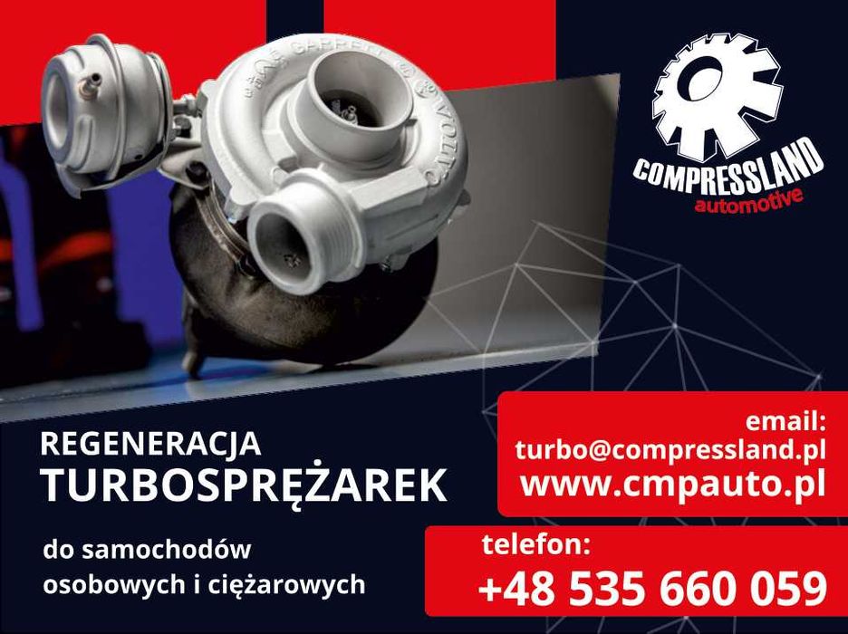 Regeneracja i sprzedaż turbosprężarek - autoryzowany warsztat Melett