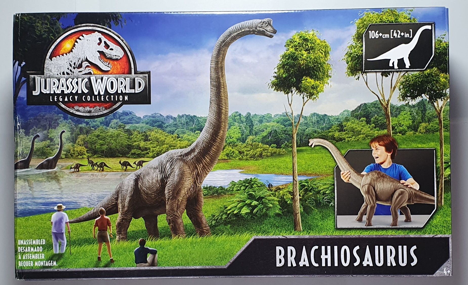 "Jurassic World Legacy" dinozaur Brachiosaurus  106 cm MATTEL