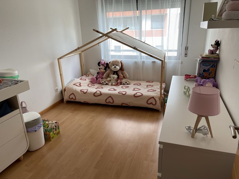 Cama criança montessori c/colchão