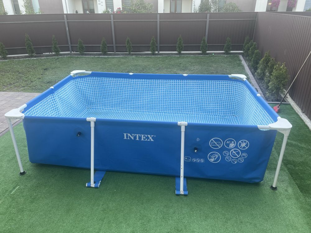 Каркасний басейн Intex 3*2*0.75 + фільтр насос