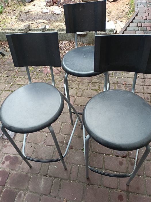 stołki barowe siedzisko plastik