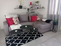 KRYSTEK PRODUCENT Narożnik Wypoczynek Rogówka Kanapa Sofa Bzowo 2
