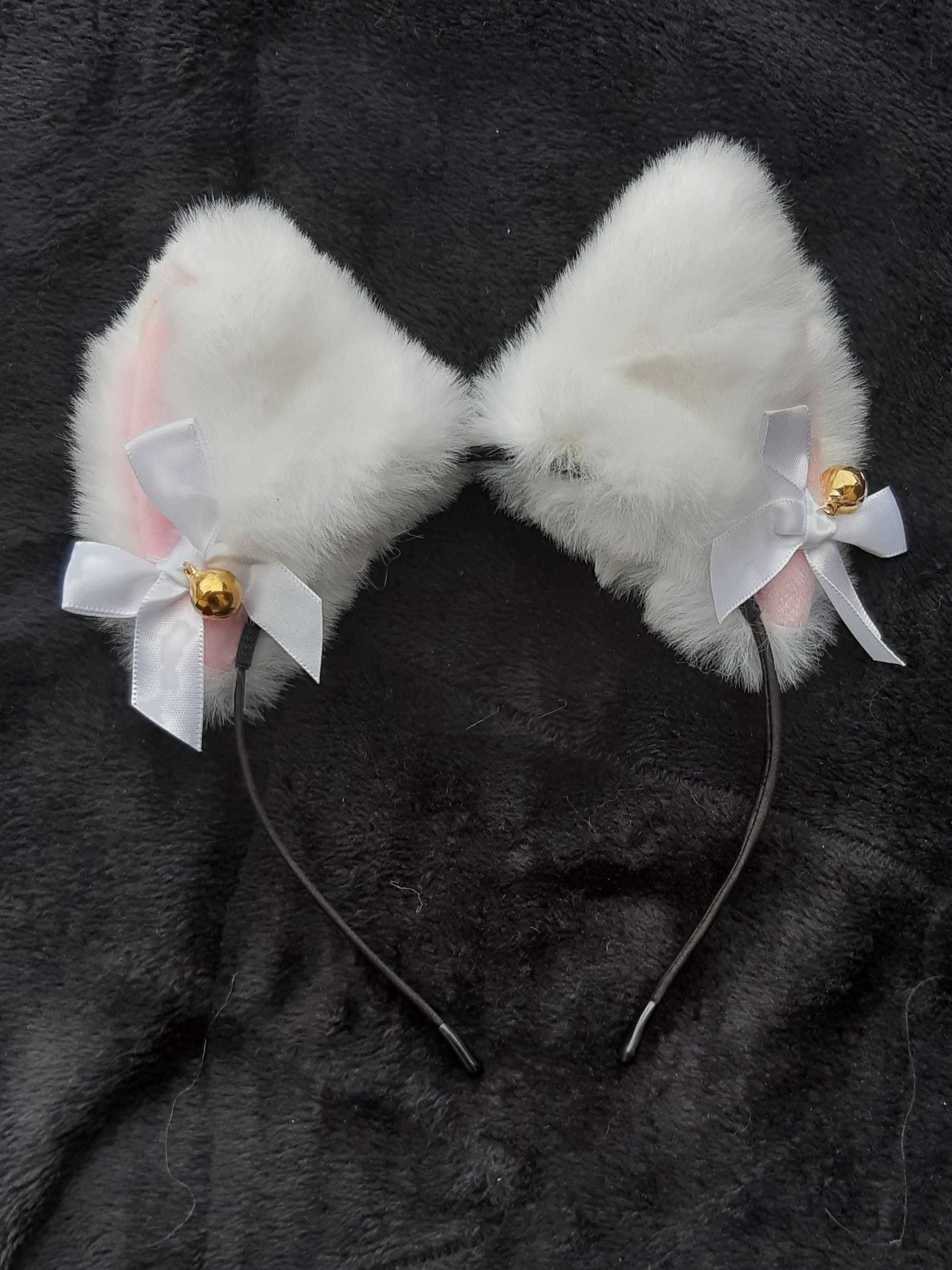 Kostium kota furry therian cosplay kocie uszy ogon obroża kot