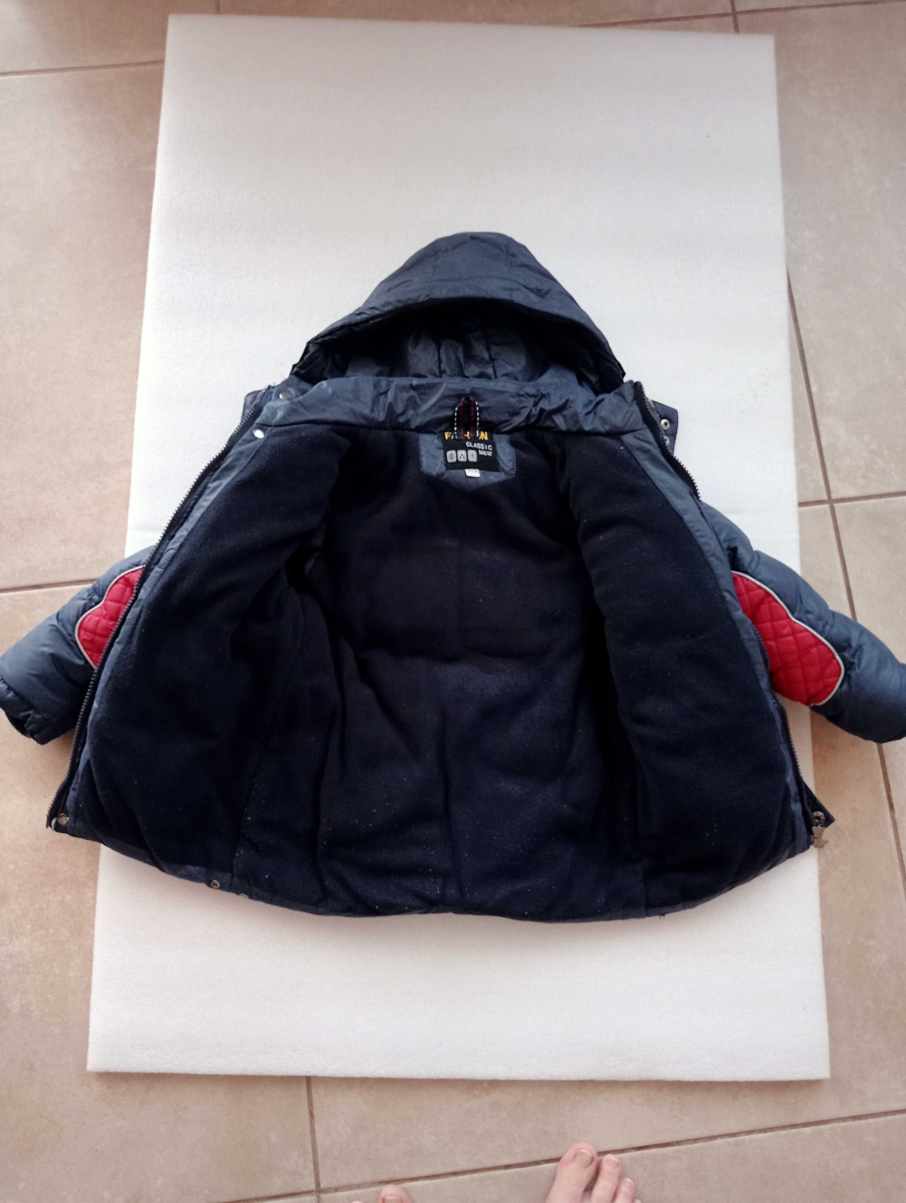 Зимова куртка для хлопчика 110