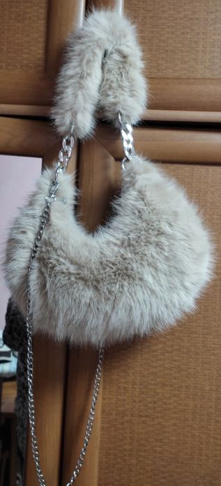 Сумка мех под соболя