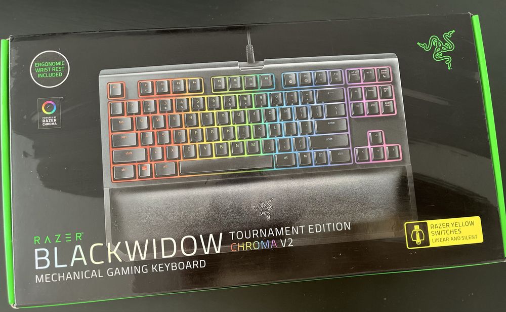 Teclado Razer BlackWidow Chroma Tournament Edition - Layout PT