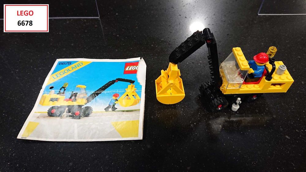 Lego CITY Classic: 6634; 6652; 6678; 6532; 6581; 6481; 6656