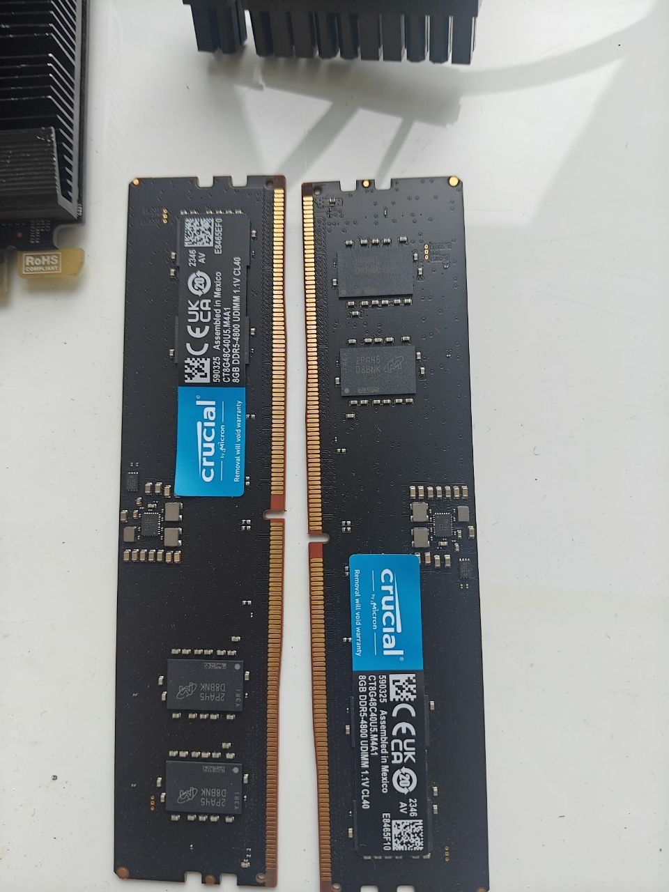 Оперативна пам'ять ddr5 2x8 2 на 8 Crucial Срусіал