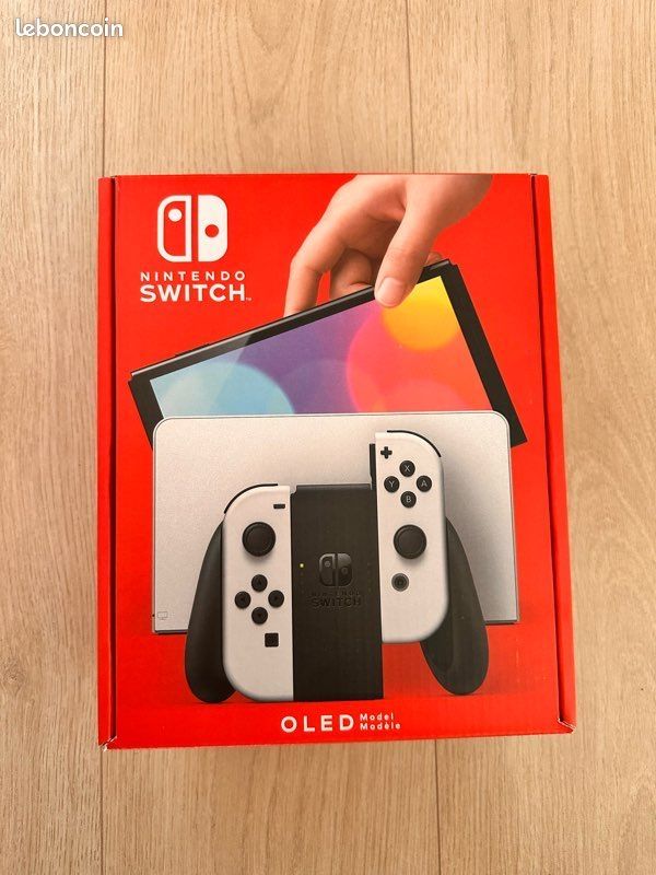 Nintendo Switch OLED com fatura e garantia