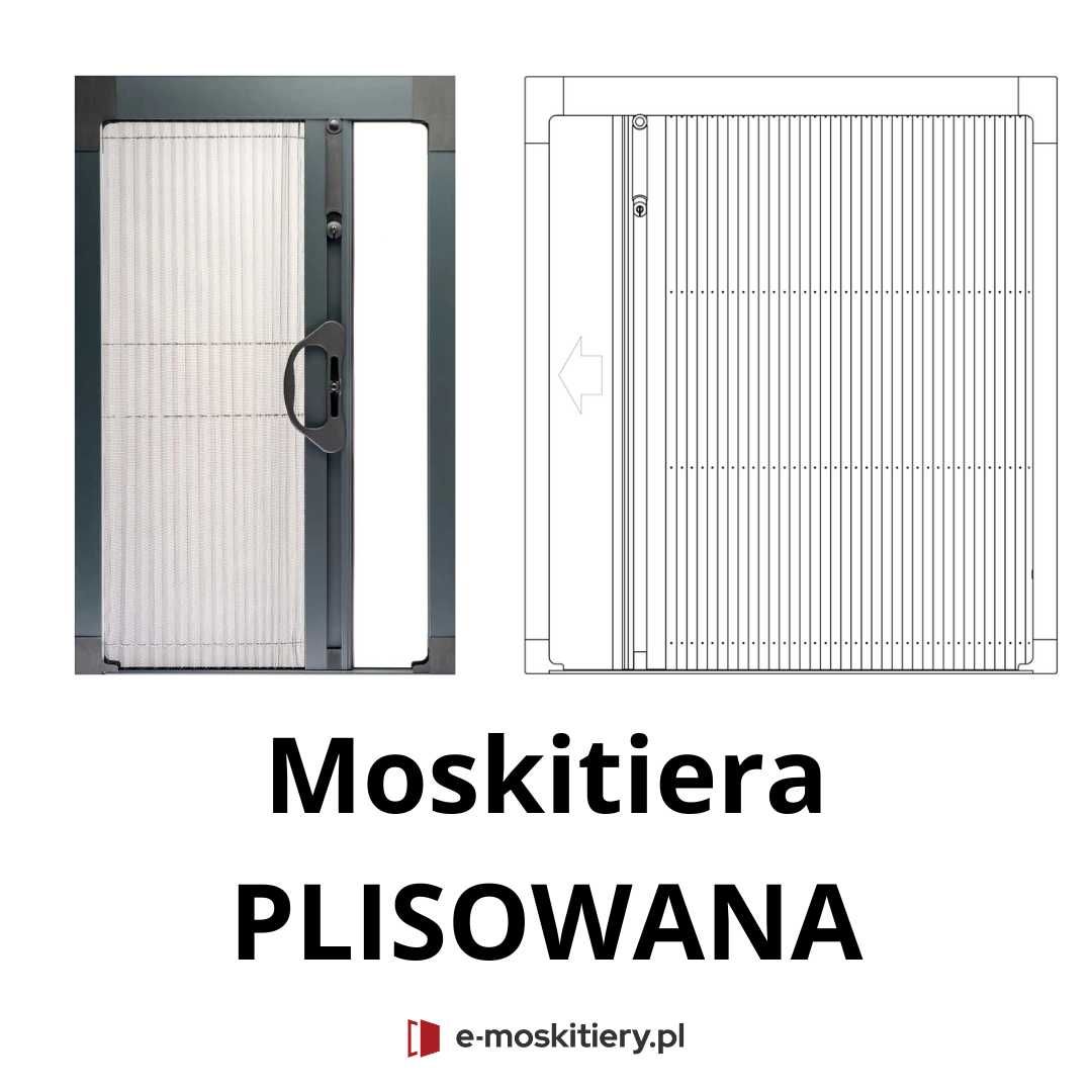 Moskitiery plisowane