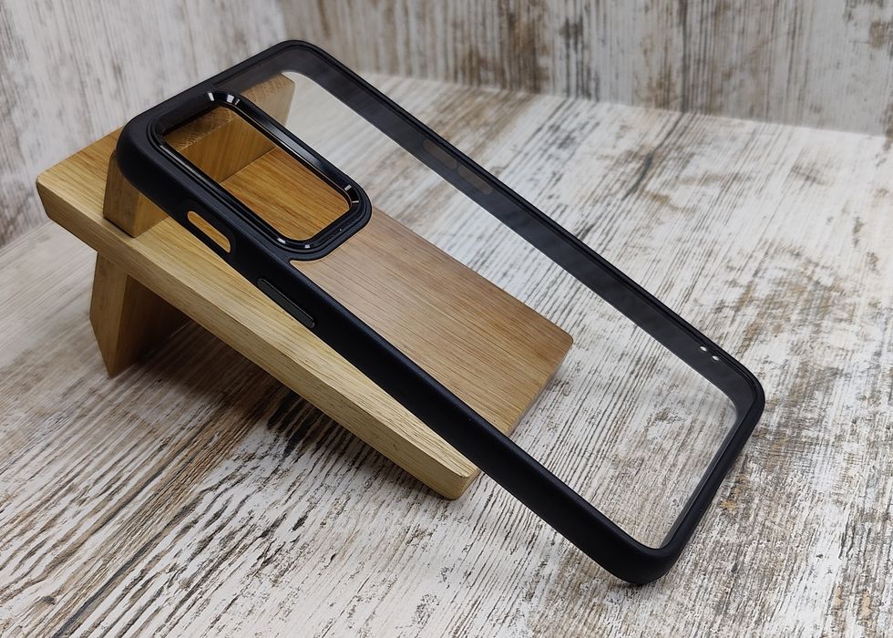 Чохол Clear Metal на Oneplus 8T/ 9 Pro/ 9RT. Не жовтіє. Чехол