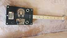 Guitarra cigar box 4 cordas