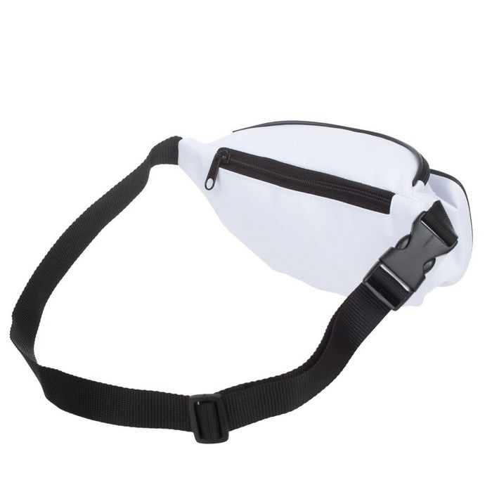 NERKA saszetka biodrówka solidna polska N001 biała