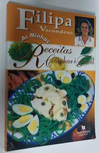 Livro Filipa Vacondeus - As minhas receitas - cozinhar é fácil