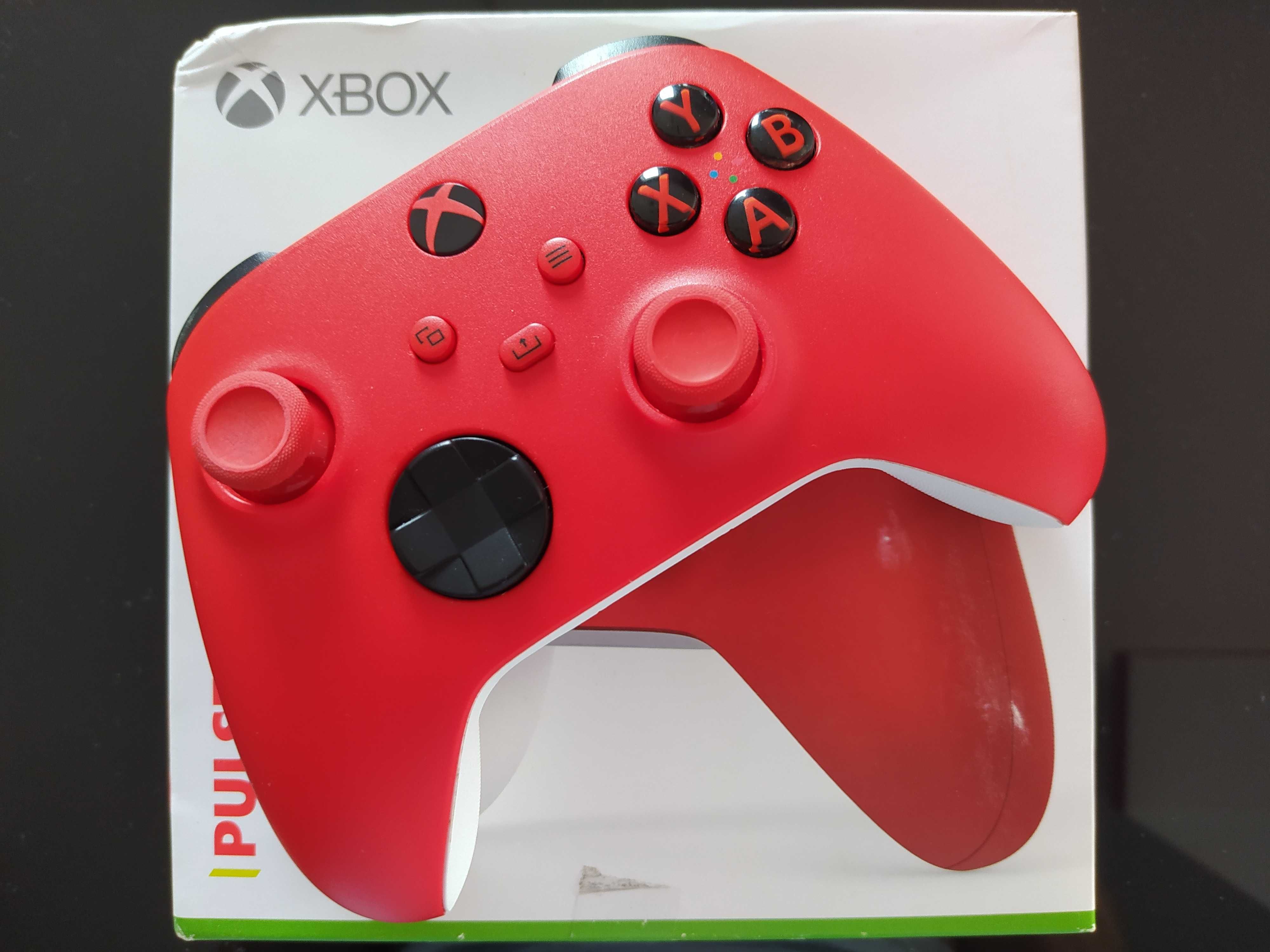 Pad kontroler do PC i Xbox One Series S X Pulse Red jak nowy