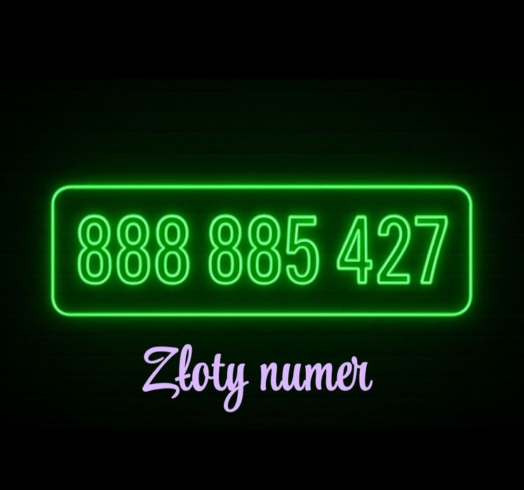 Złoty numer telefonu