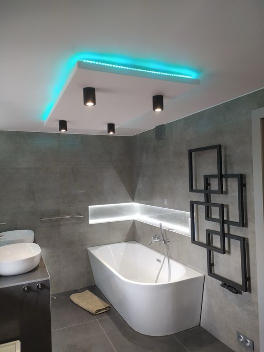 Wykonczenia wnetrz , hydroizolacje , kamienne dywany