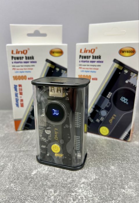 Павербанк power bank 16000мАч 22,5w