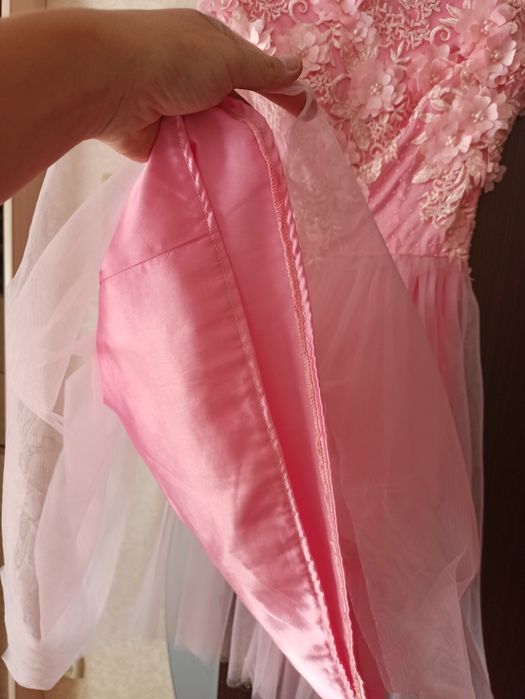 Сукня на дівчину вишукана розкішна платье нарядное нежное с фатином