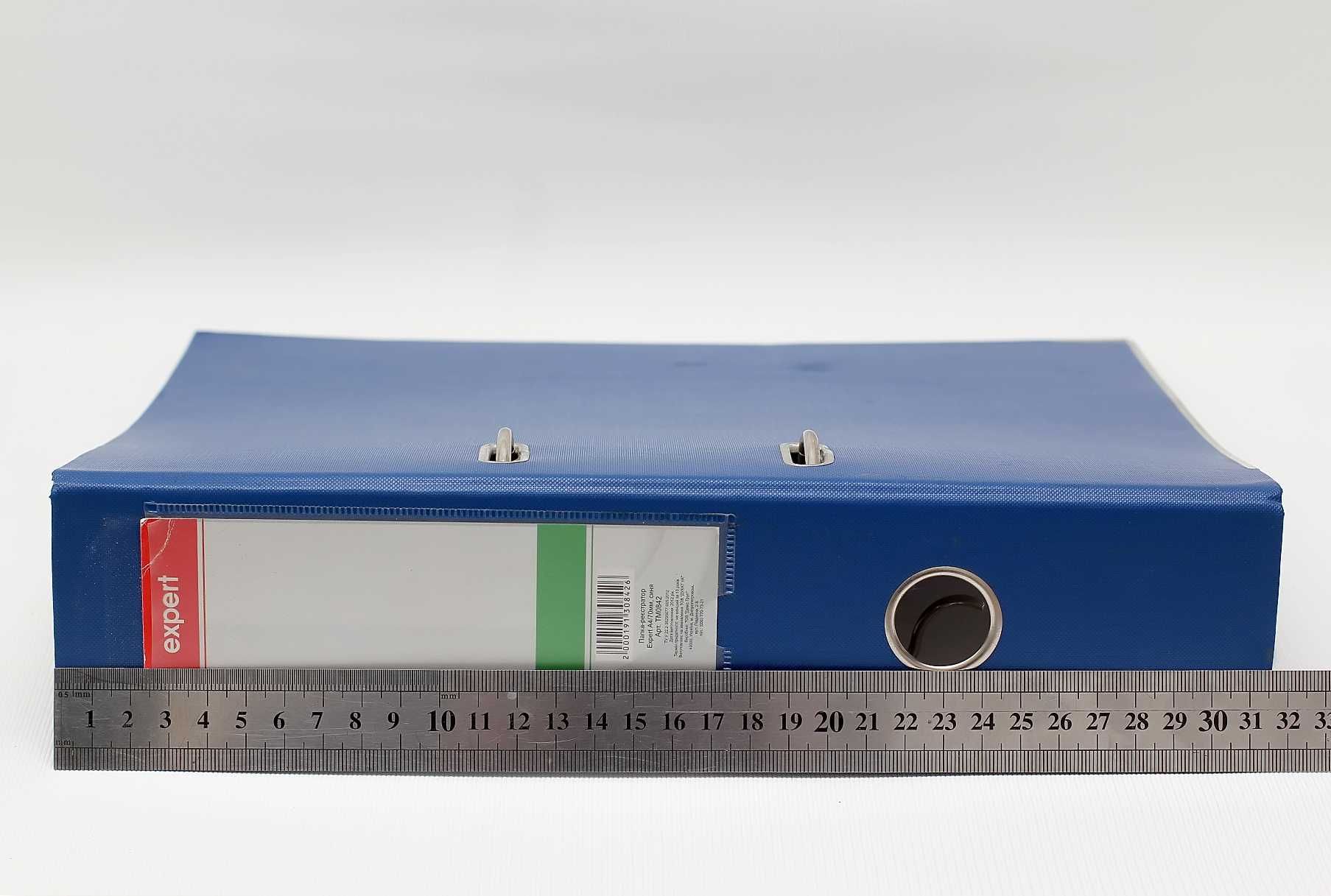 Папка реєстратор Expert А4 70 мм Синя Арт. ТМ0842 / регистратор