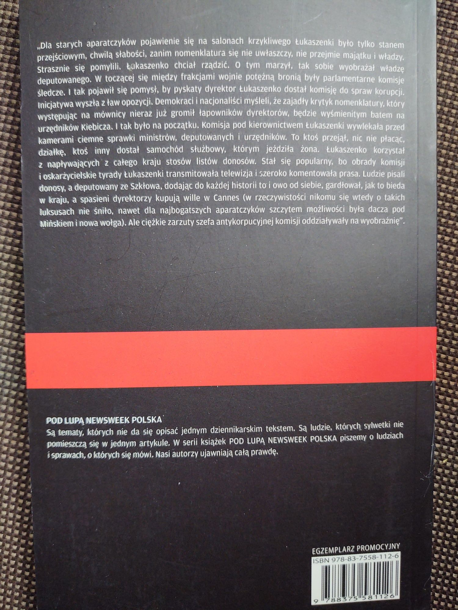 Łukaszenko dyktator w kołchozie Białoruś - Michał Kacewicz