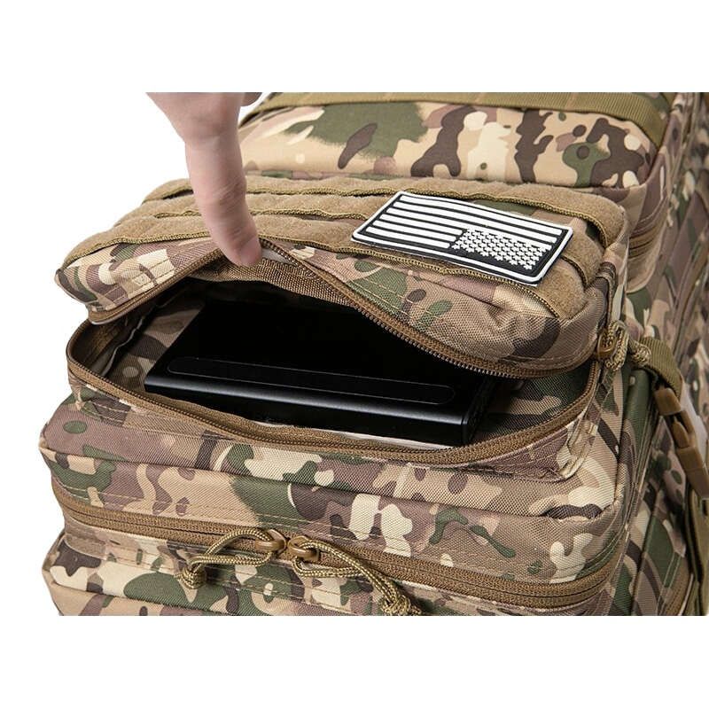 Тактический рюкзак мультикам на 45 литров Военный армейский