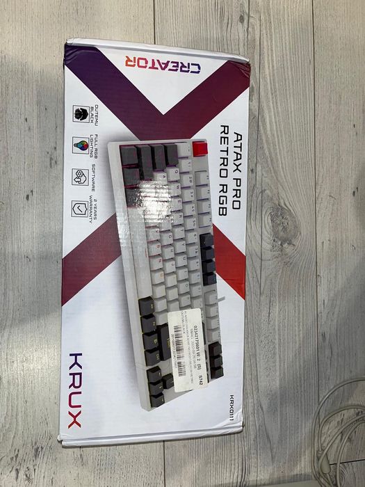 Klawiatura KRUX atax pro retro rgb creator