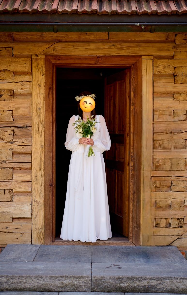 Suknia ślubna Boho
