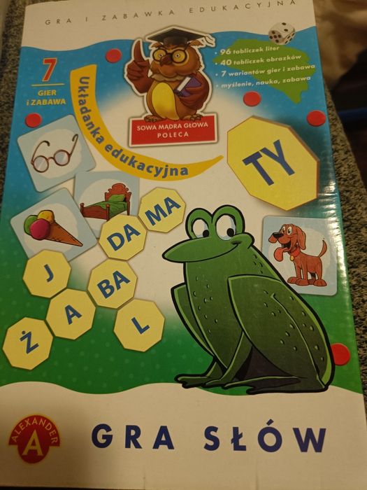 Gra słów. Układanka edukacyjna Alexander