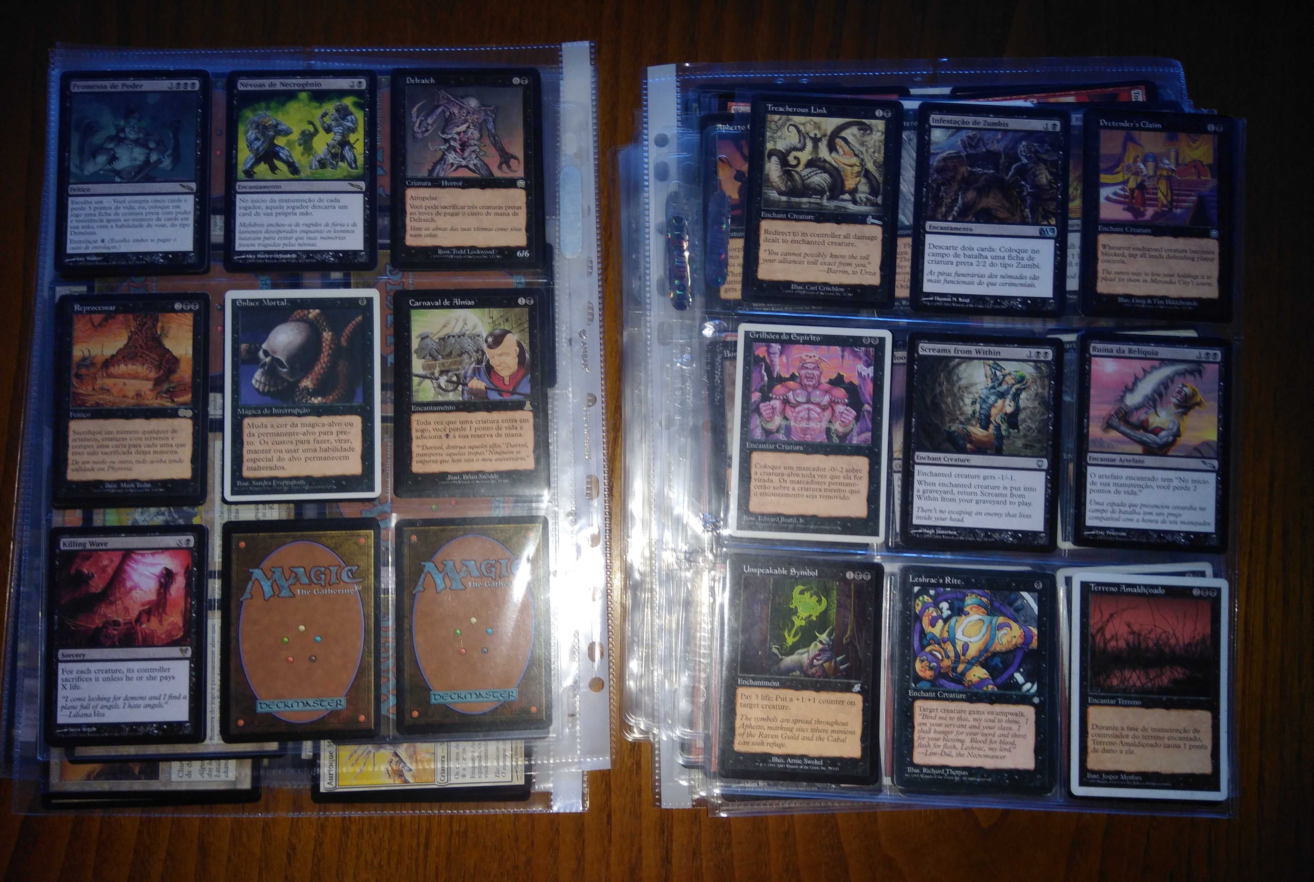 Coleção de cartas Magic the Gathering