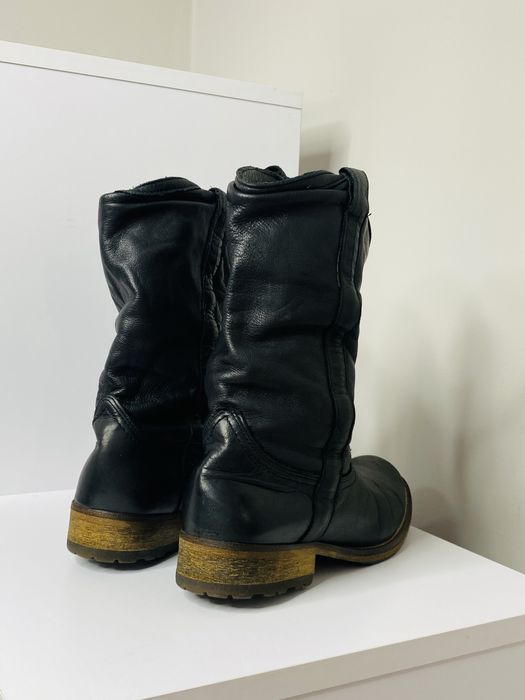 Женские кожаные ботинки 38 р  челси вестерн казаки