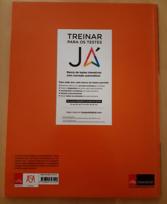 Novo FQ 8 - Caderno de atividades