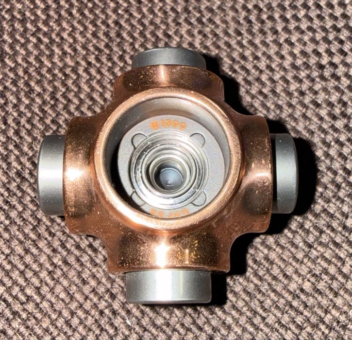 Lautie X-Bone, оригинал, вариант из меди и стали