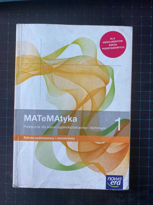 MATeMAtyka 1 podręcznik nowa era zakres rozszerzony