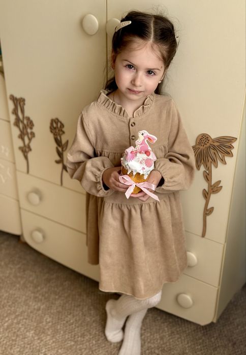 Платье вельветовое осеннее 5