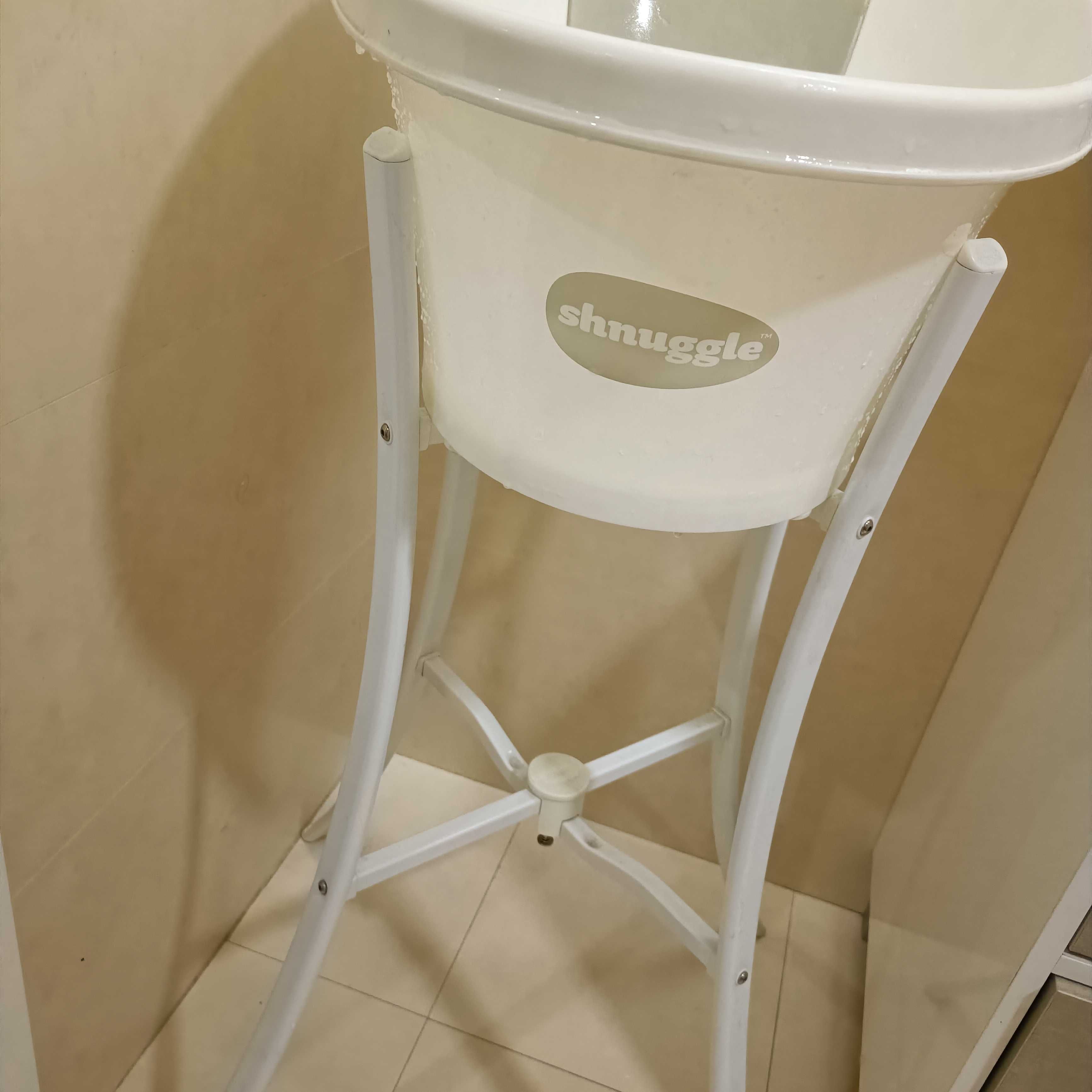 Banheira bebé com suporte