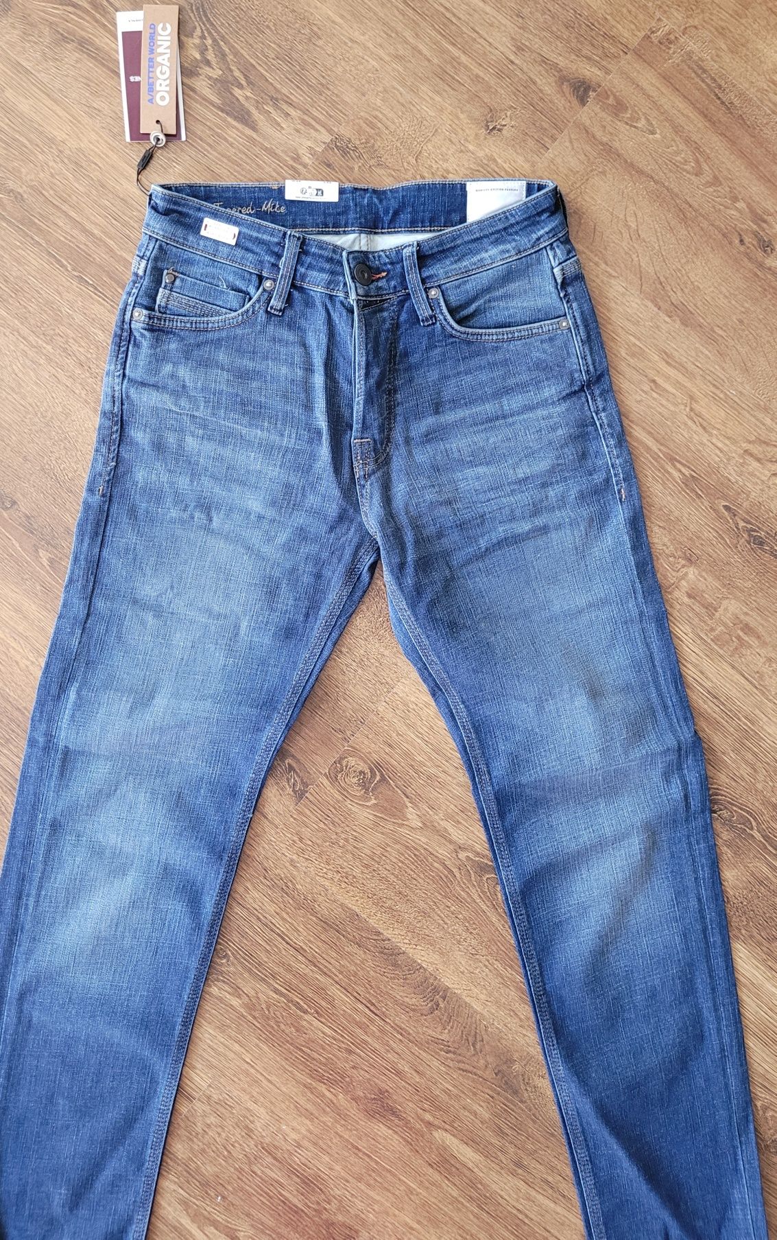 Spodnie męskie jeansowe tapered Mike Jack&Jones 28/32
