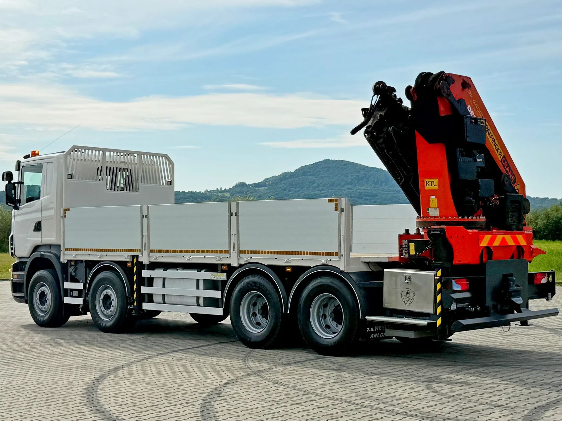 Scania R 420 * SKRZYNIA 6,47 m + PK 44002 + PILOT / 8x4