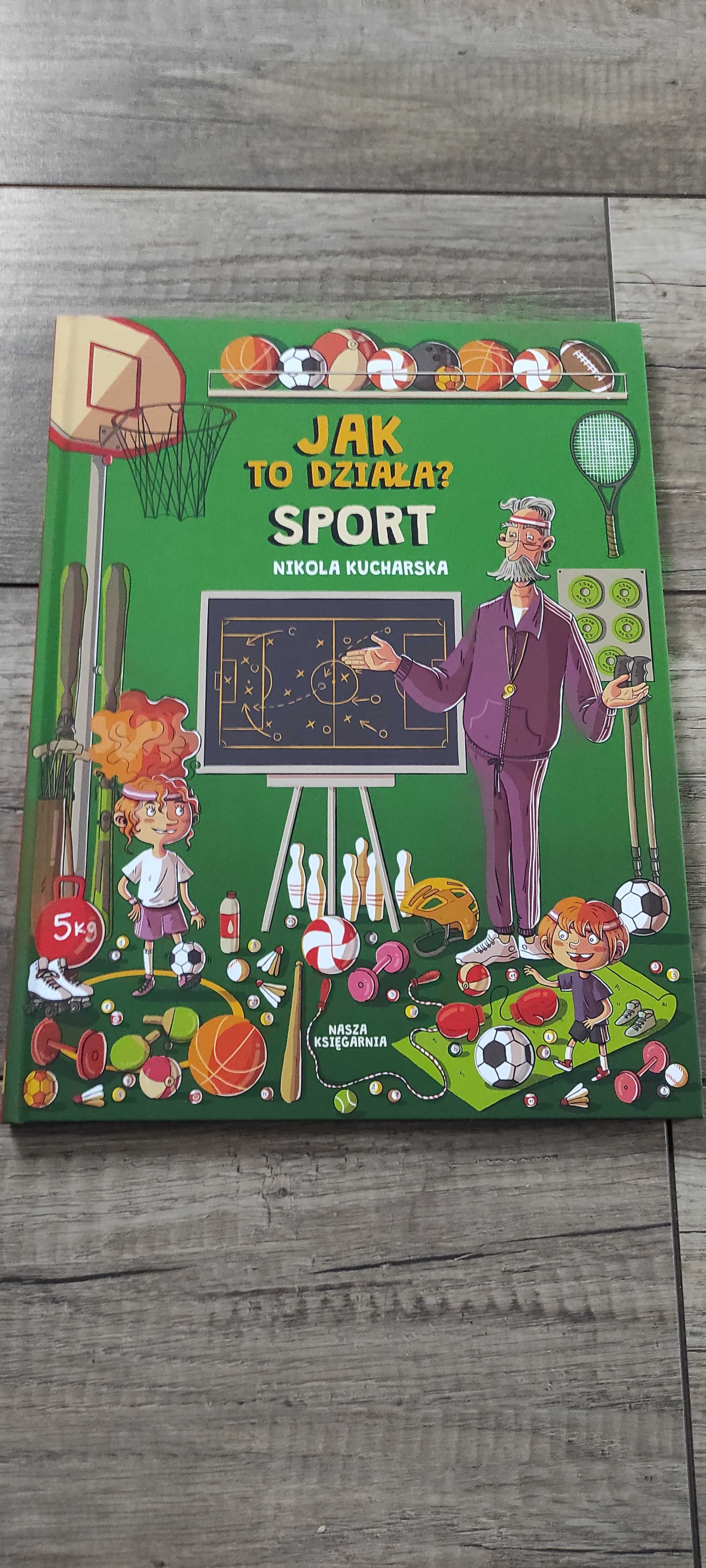 Książka dla dzieci "Jak to działa? Sport"